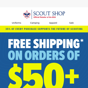 Free Shipping Today Only!