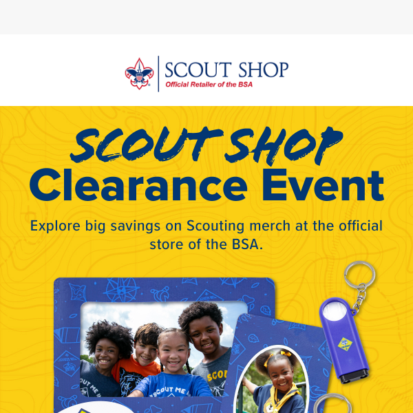 Last Chance to Save Big at Scout Shop's Clearance Event