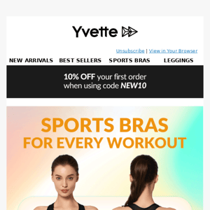 These bras were made for you