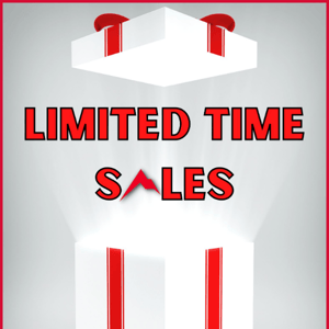 Limited Time Sales!