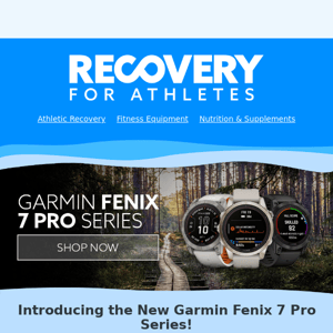 Unleash Your Potential - Introducing the New Garmin Fenix 7 Series!