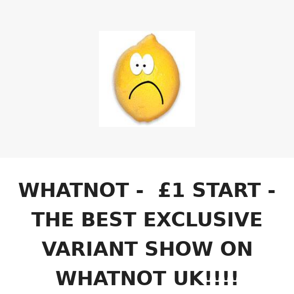 WHATNOT - £1 START - THE BEST EXCLUSIVE VARIANT SHOW ON WHATNOT UK