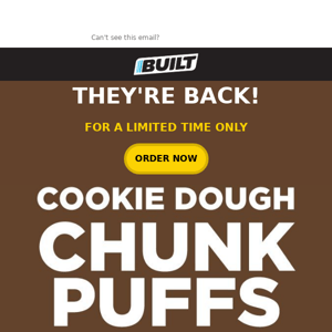Cookie Dough Chunk Puffs are BACK!