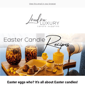 Easter Candle Recipes for YOU🍫