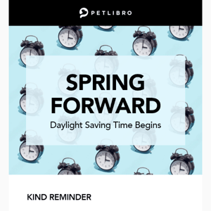 ⏰Daylight Saving Time Begins!