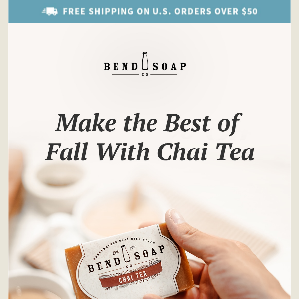 Make the Best of Fall With Chai Tea 😍