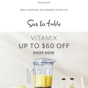 🧉 🍹 Mix up your happy hour plans with Vitamix.