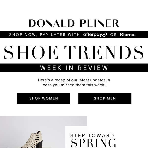 Shop This Week’s Trends with Afterpay!