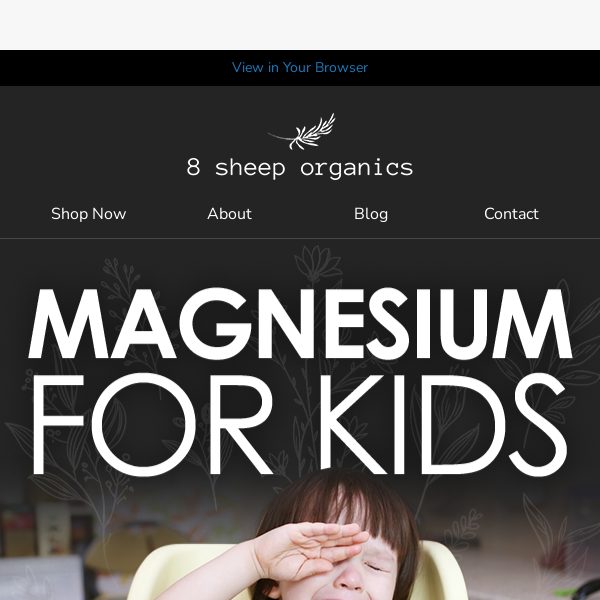 Could Magnesium Deficiency be Behind Your Kid's Troubles?