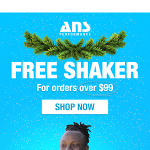 You've got a FREE shaker!