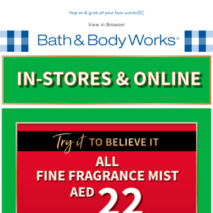 AED22 Fragrance Mists?!😱