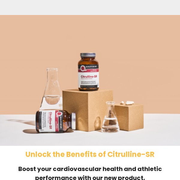 Learn About the Benefits of Citrulline-SR (40% Off) ✨