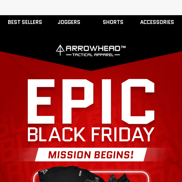 Epic Black Friday Mission Begins!