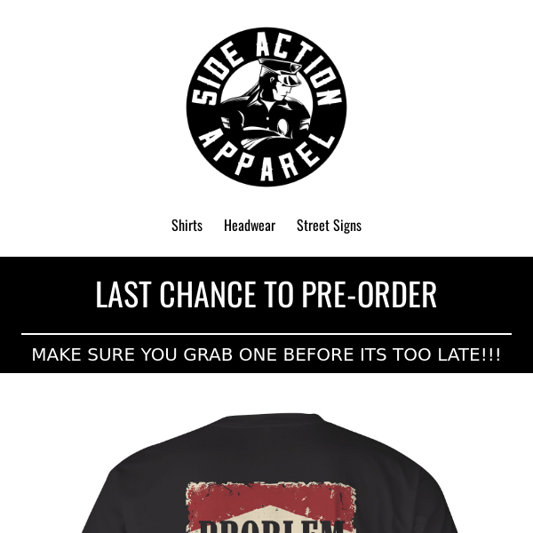 LAST CHANCE TO PRE-ORDER