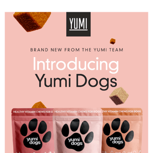 Brand new... Introducing Yumi Dogs! 🐶🐶