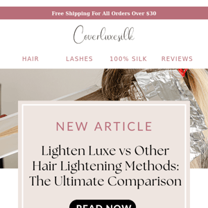 Lighten Luxe vs Other Hair Lightening Methods: The Ultimate Comparison