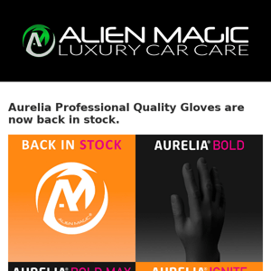 Aurelia Gloves back in stock!
