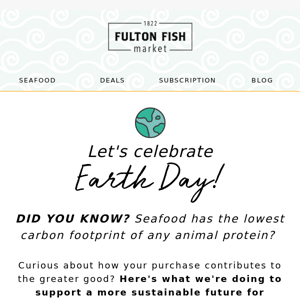 Celebrate Earth Day with 15% off 🌊🌎