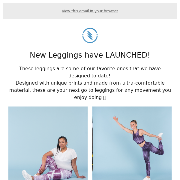 NEW LEGGINGS ARE HERE!