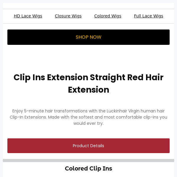 Introducing Eye-Catching Colored Clip-Ins for a Bold Style