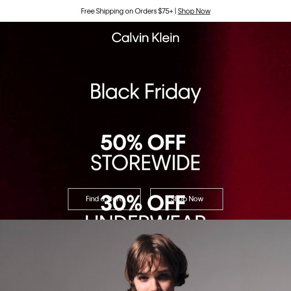 Black Friday Now – 50% off Storewide