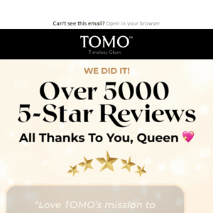 5,000 reviews! ⭐⭐⭐⭐⭐
