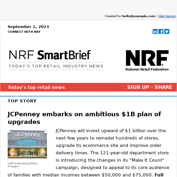 JCPenney embarks on ambitious $1B plan of upgrades