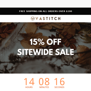 [15% OFF] Code is expiring... 😱