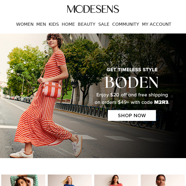 2 offers 4 u! Save at Boden & Italist
