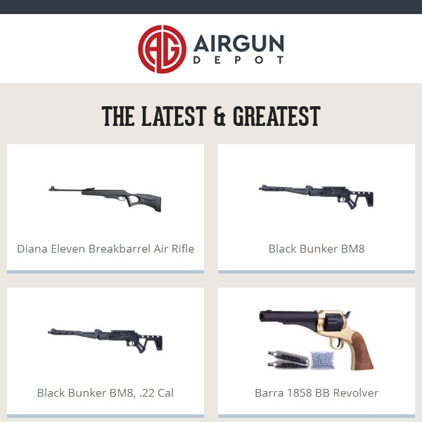 What is NEW at Airgun Depot?