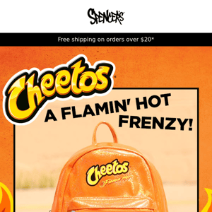 🔥 Fresh Flamin' Hot Cheetos merch