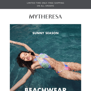 Soak up the sun with exclusive beachwear collections