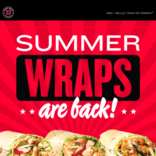 WRAPS ARE BACK 😎