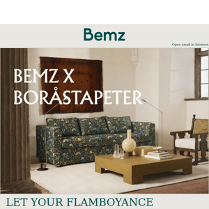 Introducing: Bemz X Boråstapeter 💐
