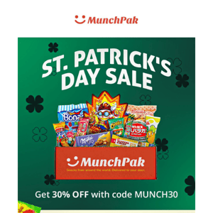 🍀Celebrate St. Patty's Day with 30% OFF!🍀