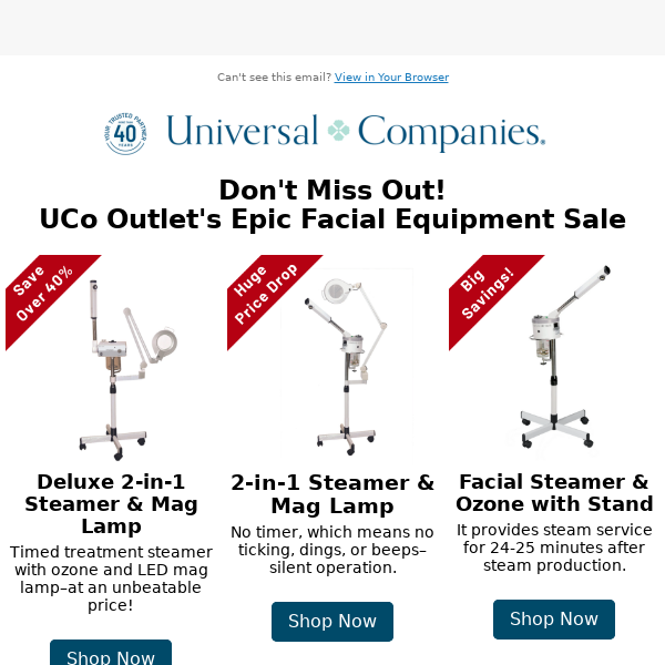 🎉 Exclusive Deals on Facial Equipment!