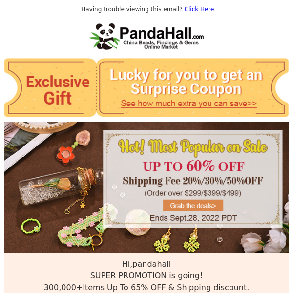 Exclusive Coupon | Select New Arrivals & Most Popular on Sale