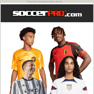 Jersey Round Up! Explore Your Favorite Jerseys With SoccerPro