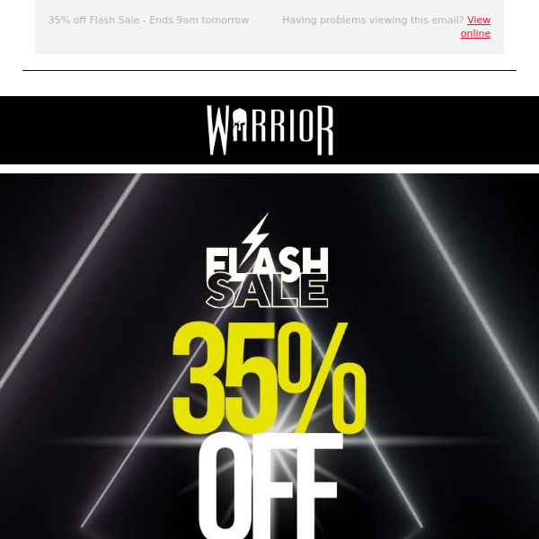 Final 24 hours: 35% off Flash Sale