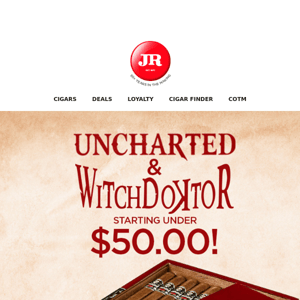 Get Uncharted & WitchDoktor at Incredibly Low Prices!