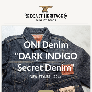 ONI "DARK INDIGO Secret Denim" 20oz – Available NOW🔥