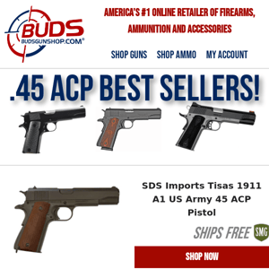 45acp Big Bore Best Sellers