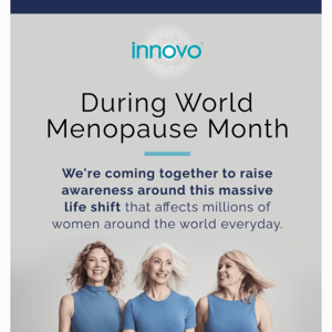 It's World Menopause Month!