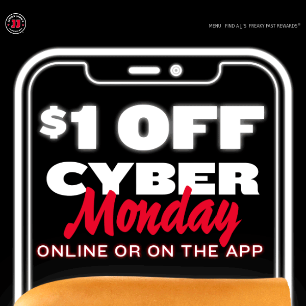 Here's a tasty Cyber Monday deal! 🤑