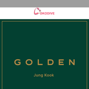 🌟 Don't Miss Out: 2nd Pre-Order for Jungkook's Golden Merch is Here!