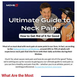 Ultimate Guide to Neck Pain 💥