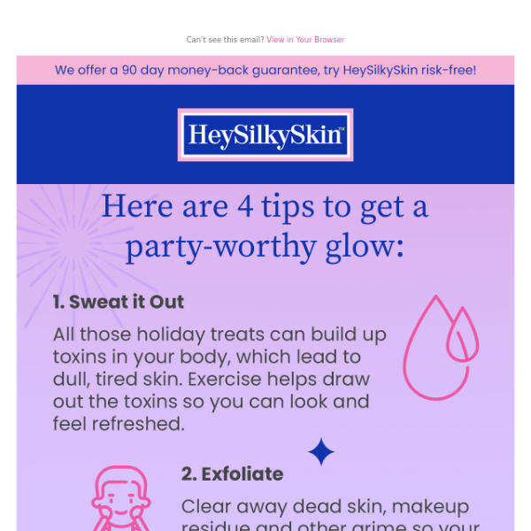 Here’s how to gLoW on this year ✨