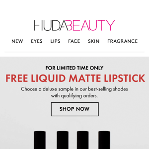 FREE liquid lipstick alert 💋