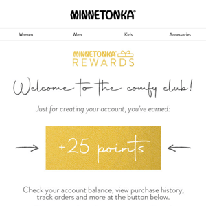 Welcome to Minnetonka Rewards!