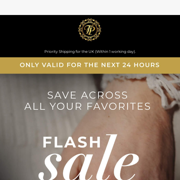 1 Day Only: Flash Sale!